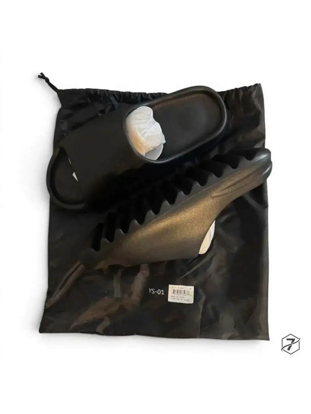 Official Yeezy YS-01 Black Slides Size 10 | New’